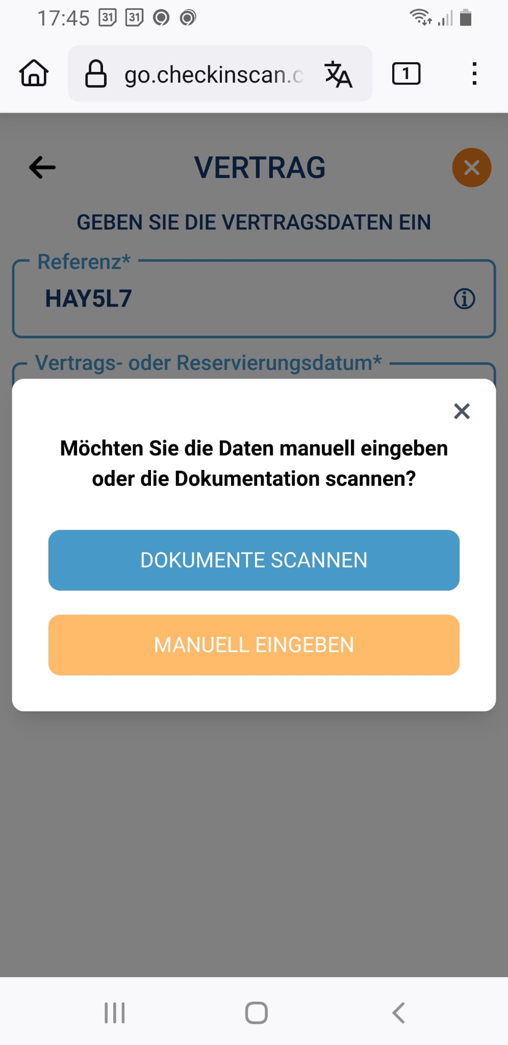 Erklärung: Touristenanmeldung in Spanien ganz einfach, mit Check-in Scan